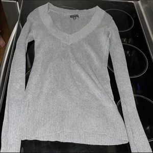 Gray Express Sweater Size S -Like New!